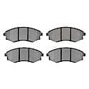 Brake Pads: Semi-Metallic, Long Life and Quiet