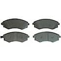 ThermoQuiet Semi-Metallic Disc Brake Pad Set