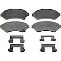 ThermoQuiet Semi-Metallic Disc Brake Pad Set