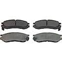 ThermoQuiet Semi-Metallic Disc Brake Pad Set