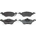 ThermoQuiet Semi-Metallic Disc Brake Pad Set