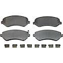 ThermoQuiet Semi-Metallic Disc Brake Pad Set