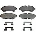 ThermoQuiet Semi-Metallic Disc Brake Pad Set