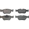 ThermoQuiet Semi-Metallic Disc Brake Pad Set