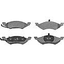 ThermoQuiet Semi-Metallic Disc Brake Pad Set