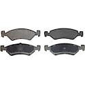 ThermoQuiet Semi-Metallic Disc Brake Pad Set