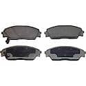 ThermoQuiet Semi-Metallic Disc Brake Pad Set