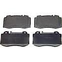 ThermoQuiet Semi-Metallic Disc Brake Pad Set