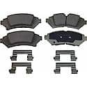 ThermoQuiet Semi-Metallic Disc Brake Pad Set