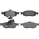 ThermoQuiet Semi-Metallic Disc Brake Pad Set