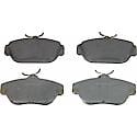 ThermoQuiet Semi-Metallic Disc Brake Pad Set