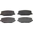 ThermoQuiet Semi-Metallic Brake Pads - Front (4-Pad Set)