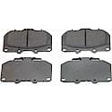 ThermoQuiet Semi-Metallic Disc Brake Pad Set