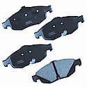 Brake Pads: Semi-metallic, Long Life and Quiet