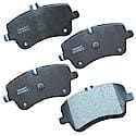 Brake Pads: Semi-metallic, Long Life and Quiet