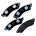 Semi-Metallic Brake Pads - (4-Pad Set)