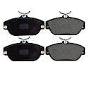 Semi-Metallic Brake Pads - (4-Pad Set)