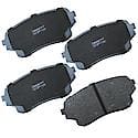 Ceramic Brake Pads - Front (4-Pad Set)