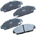 Brake Pads: Semi-metallic, Long Life and Quiet