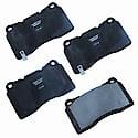 Semi-Metallic Brake Pads - (4-Pad Set)