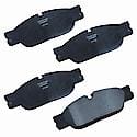 Semi-Metallic Brake Pads - (4-Pad Set)