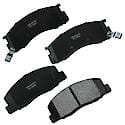 Semi-Metallic Brake Pads - (4-Pad Set)