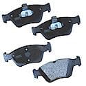 Brake Pads: Semi-metallic, Long Life and Quiet