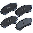 Brake Pads: With Hardware, Ceramic, Long Life and Quiet