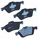 Brake Pads: Semi-metallic, Long Life and Quiet