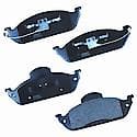 Semi-Metallic Brake Pads - Front (4-Pad Set)