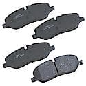 Brake Pads: Ceramic, Long Life and Quiet