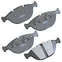 Brake Pads: Semi-metallic, Long Life and Quiet