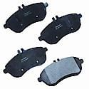 Brake Pads: Semi-metallic, Long Life and Quiet