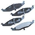 Semi-Metallic Brake Pads - Front (4-Pad Set)