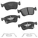 Brake Pads: With Hardware, Ceramic, Long Life and Quiet - Front