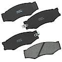 Semi-Metallic Brake Pads - (4-Pad Set)