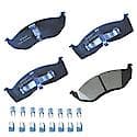 Semi-Metallic Brake Pads - (4-Pad Set)