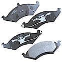 Semi-Metallic Brake Pads - (4-Pad Set)