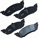 Brake Pads: Semi-metallic, Long Life and Quiet