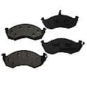 Semi-Metallic Brake Pads - Front (4-Pad Set)