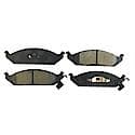 Semi-Metallic Brake Pads - Front (4-Pad Set)