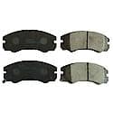 Semi-Metallic Brake Pads - Front (4-Pad Set)