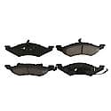 Organic Brake Pads - Front (4-Pad Set)