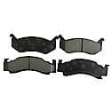 Semi-Metallic Brake Pads - Front (4-Pad Set)