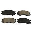 Semi-Metallic Brake Pads - Front (4-Pad Set)