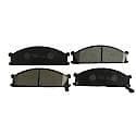 Semi-Metallic Brake Pads - Front (4-Pad Set)