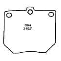 Semi-Metallic Brake Pads - Front (4-Pad Set)