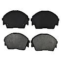 Semi-Metallic Brake Pads - (4-Pad Set)