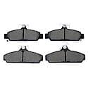 Semi-Metallic Brake Pads - Front (4-Pad Set)