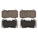 ThermoQuiet Semi-Metallic Disc Brake Pad Set